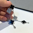 [MIRA]New CLOVER 5 MOTIF ONYXS BRACELET COLLECTION