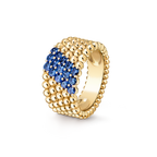 [MIRA]  PERLEE DIAMOND RING ,5-ROW DIAMOND-SET DESIGN