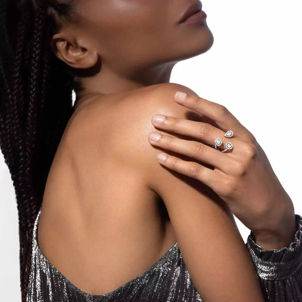 [[MIRA]  Diamond Ring 0,25ct My Twin Trilogy