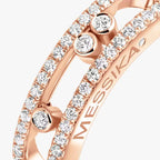 [MIRA]  Baby Move Gold Diamond Pave_ Ring