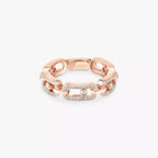 [MIRA] Move Link Pave_-Set Diamond Ring in Gold