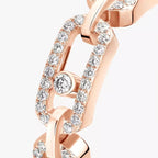 [MIRA] Move Link Pave_-Set Diamond Ring in Gold