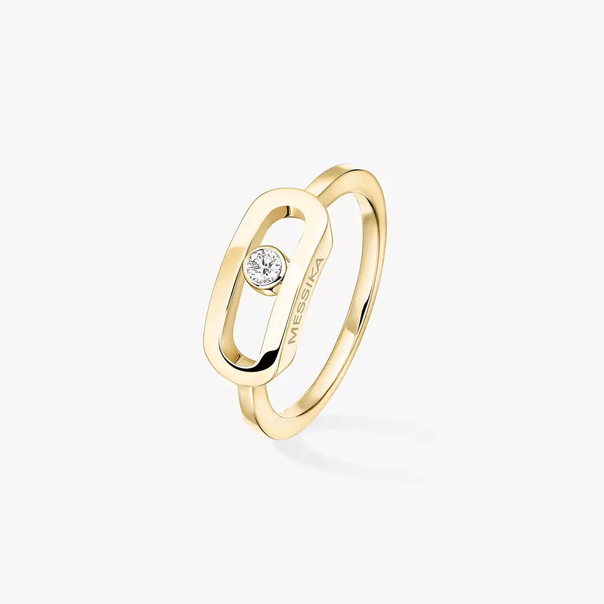 [MIRA] Move Uno Diamond Ring in Gold