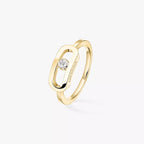 [MIRA]Move Uno Diamond Ring in Gold
