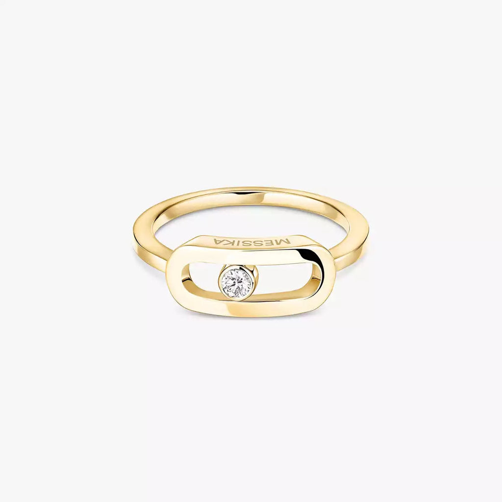 [MIRA] Move Uno Diamond Ring in Gold