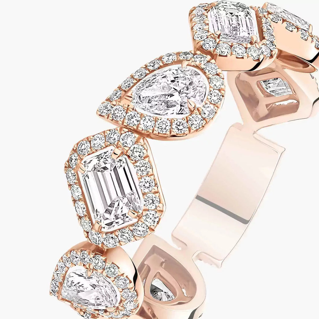 [MIRA] Diamond Wedding Ring My Twin