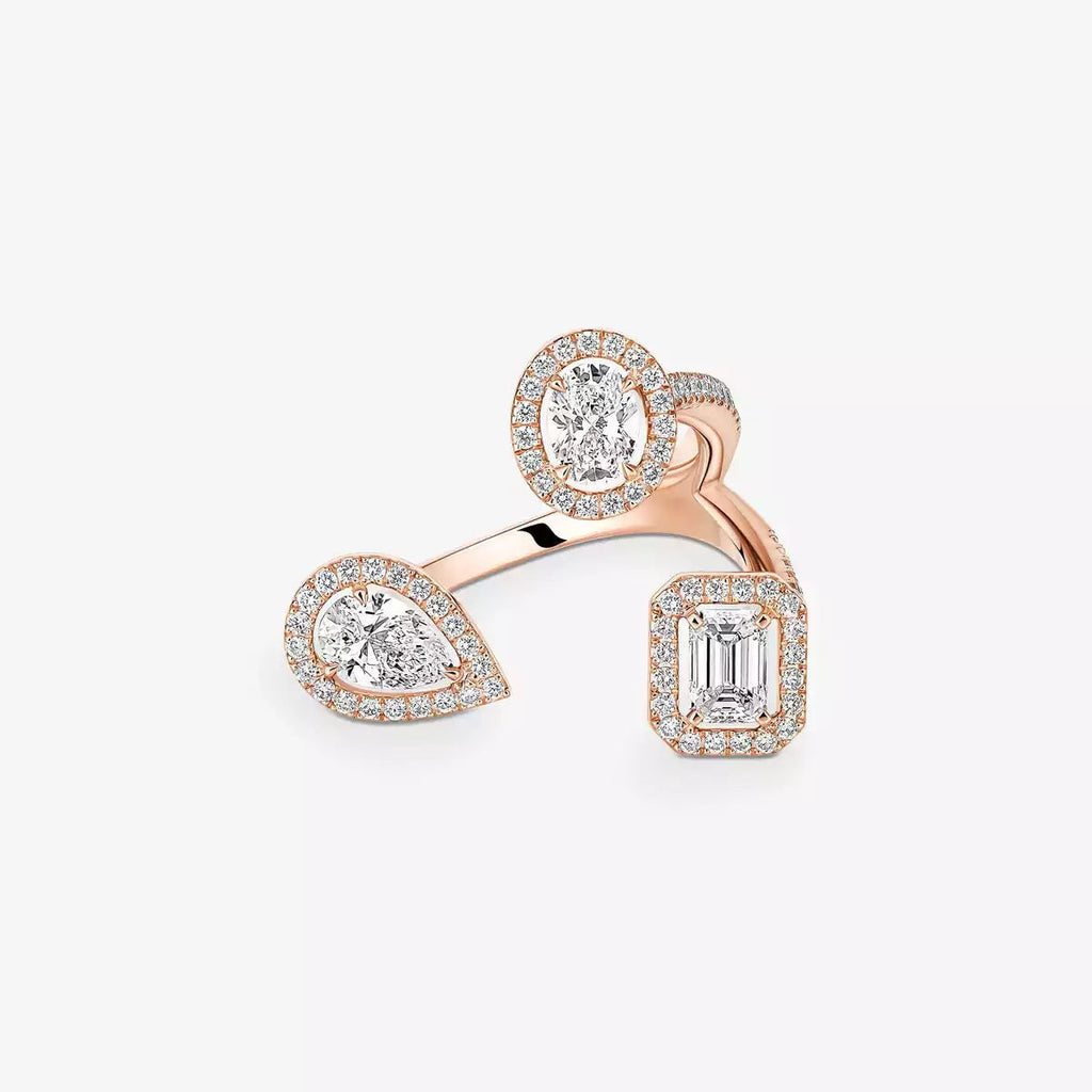 [[MIRA]  Diamond Ring 0,25ct My Twin Trilogy