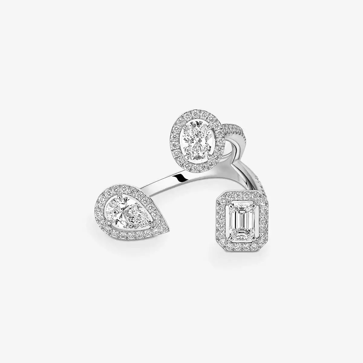 [[MIRA]  Diamond Ring 0,25ct My Twin Trilogy