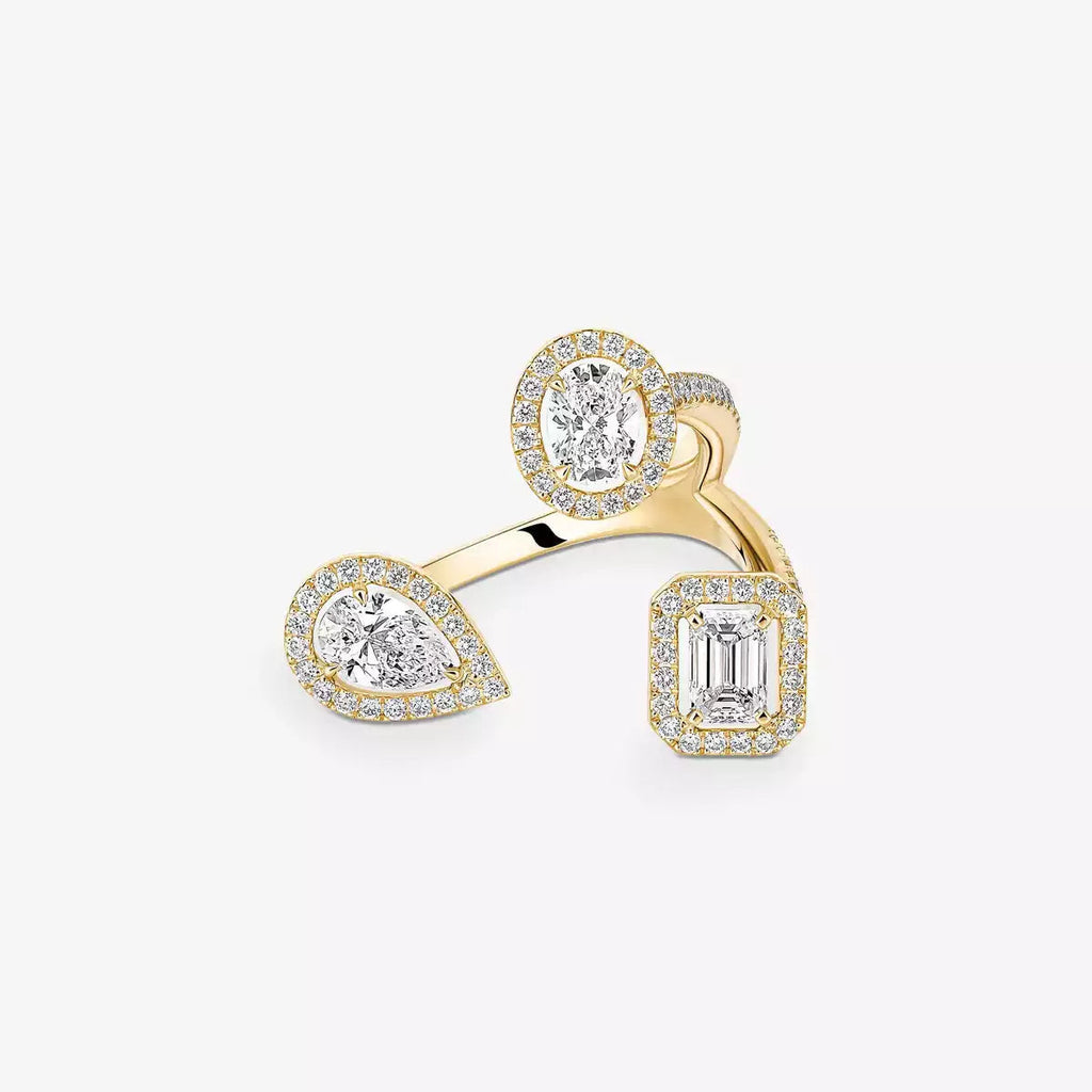 [[MIRA]  Diamond Ring 0,25ct My Twin Trilogy