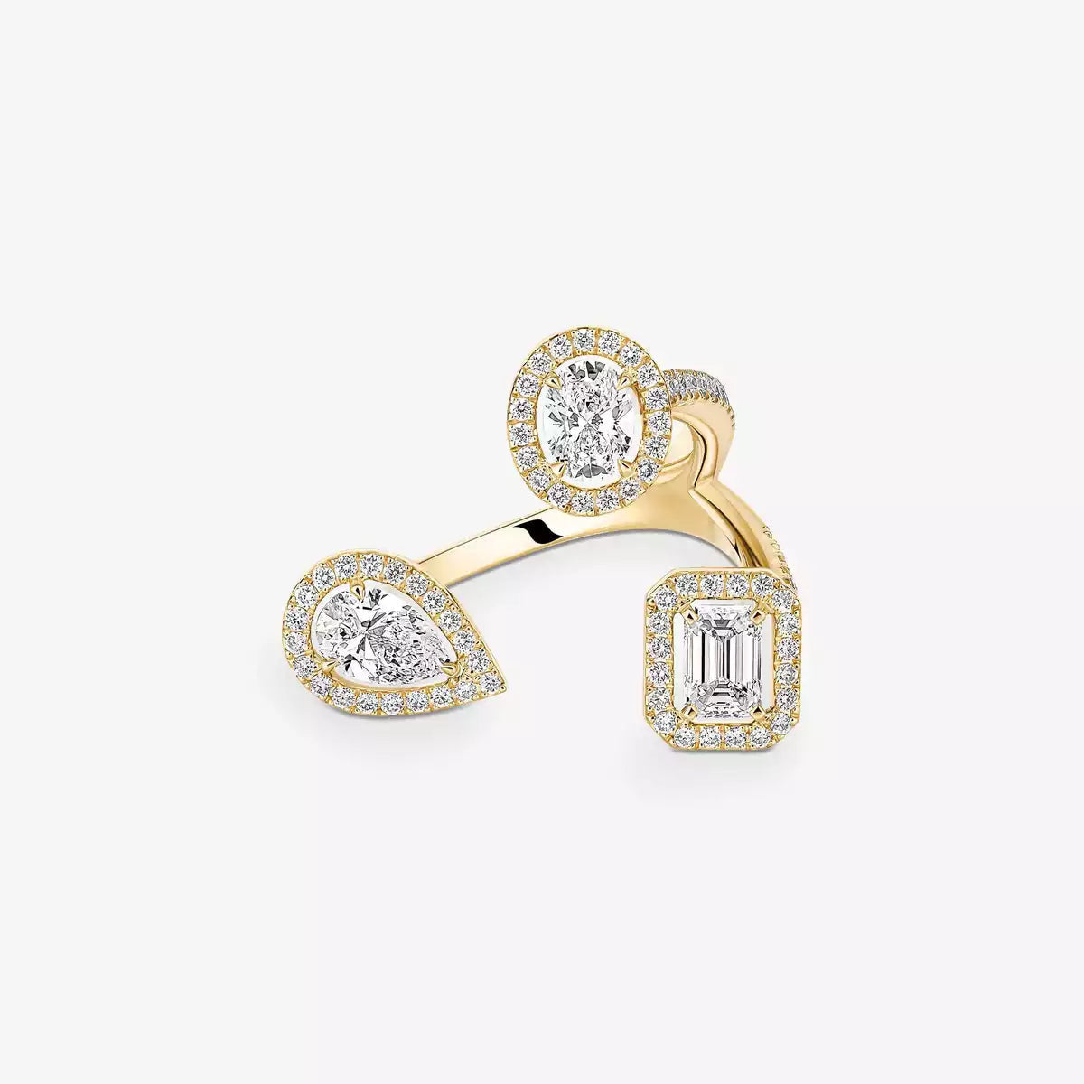 [[MIRA]  Diamond Ring 0,25ct My Twin Trilogy