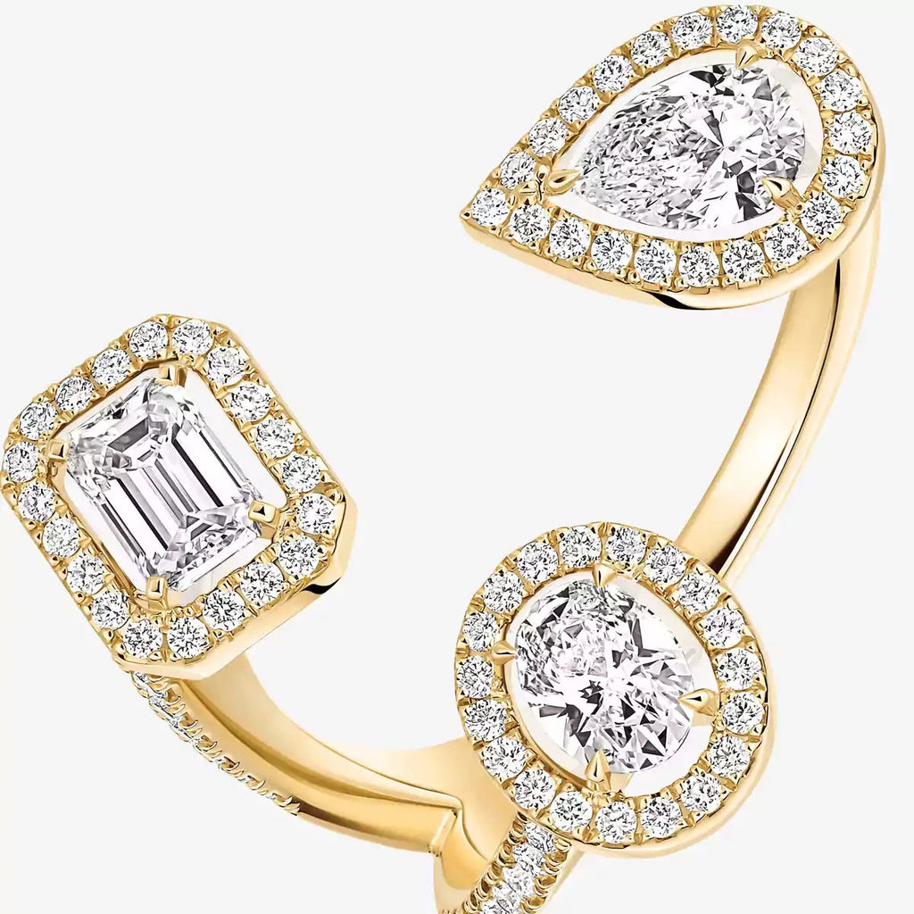 [[MIRA]  Diamond Ring 0,25ct My Twin Trilogy