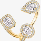[[MIRA]  Diamond Ring 0,25ct My Twin Trilogy