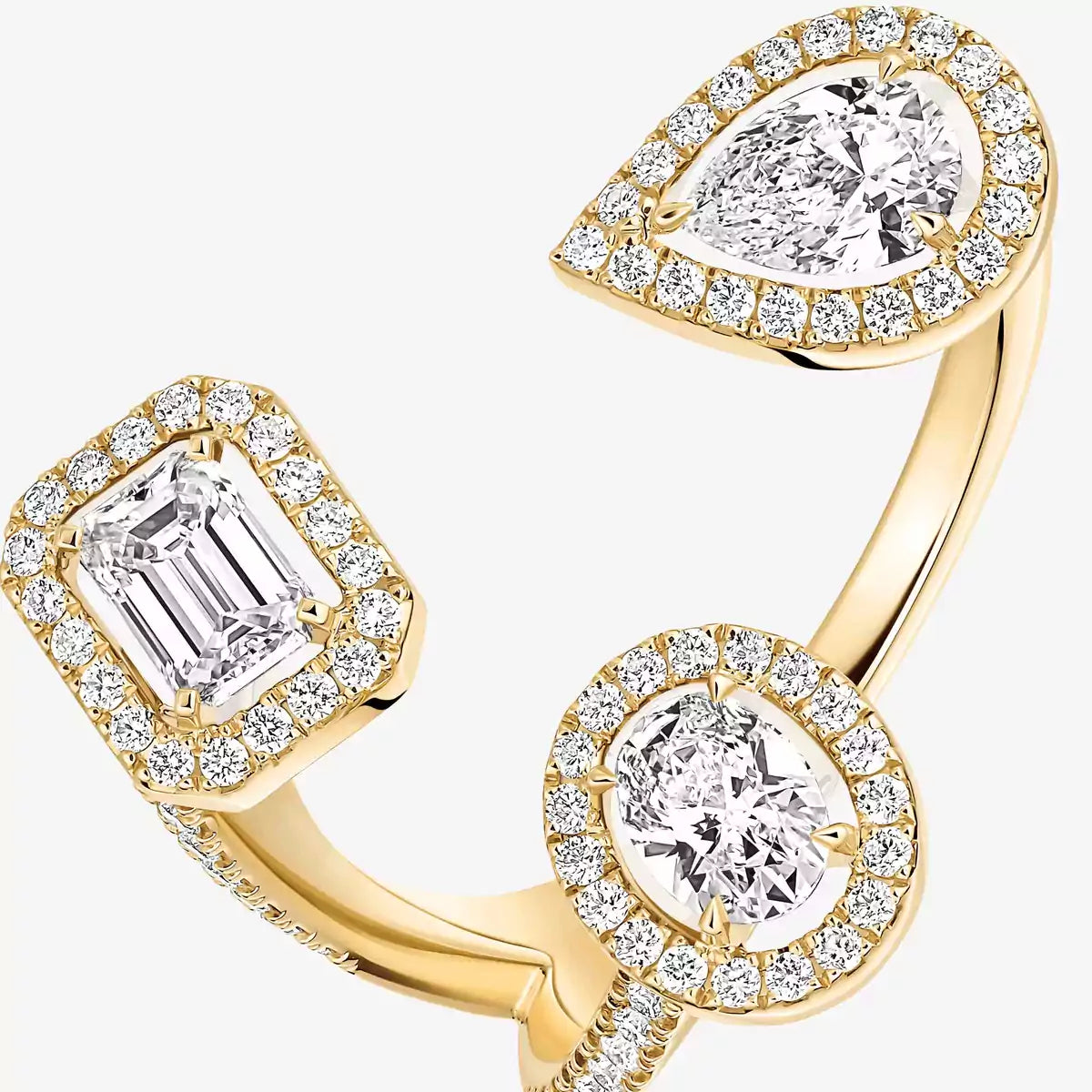 [[MIRA]  Diamond Ring 0,25ct My Twin Trilogy