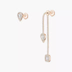 [MIRA]Diamond Drop Earrings My Twin
