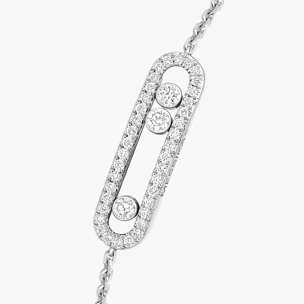 [MIRA]Pavé Baby Move Diamond Bracelet