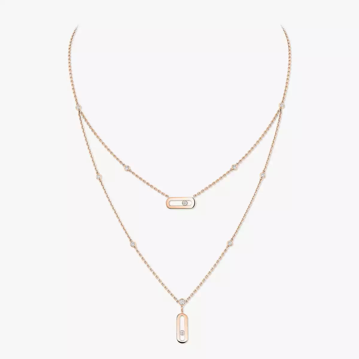 [MIRA] Move Uno Diamond Necklace