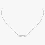 [MIRA] Baby Move Gold Diamond Necklace