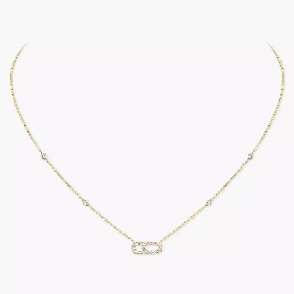 [MIRA] Diamond Necklace Move Uno