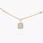 [MIRA] My Twin Diamond Necklace in Silver