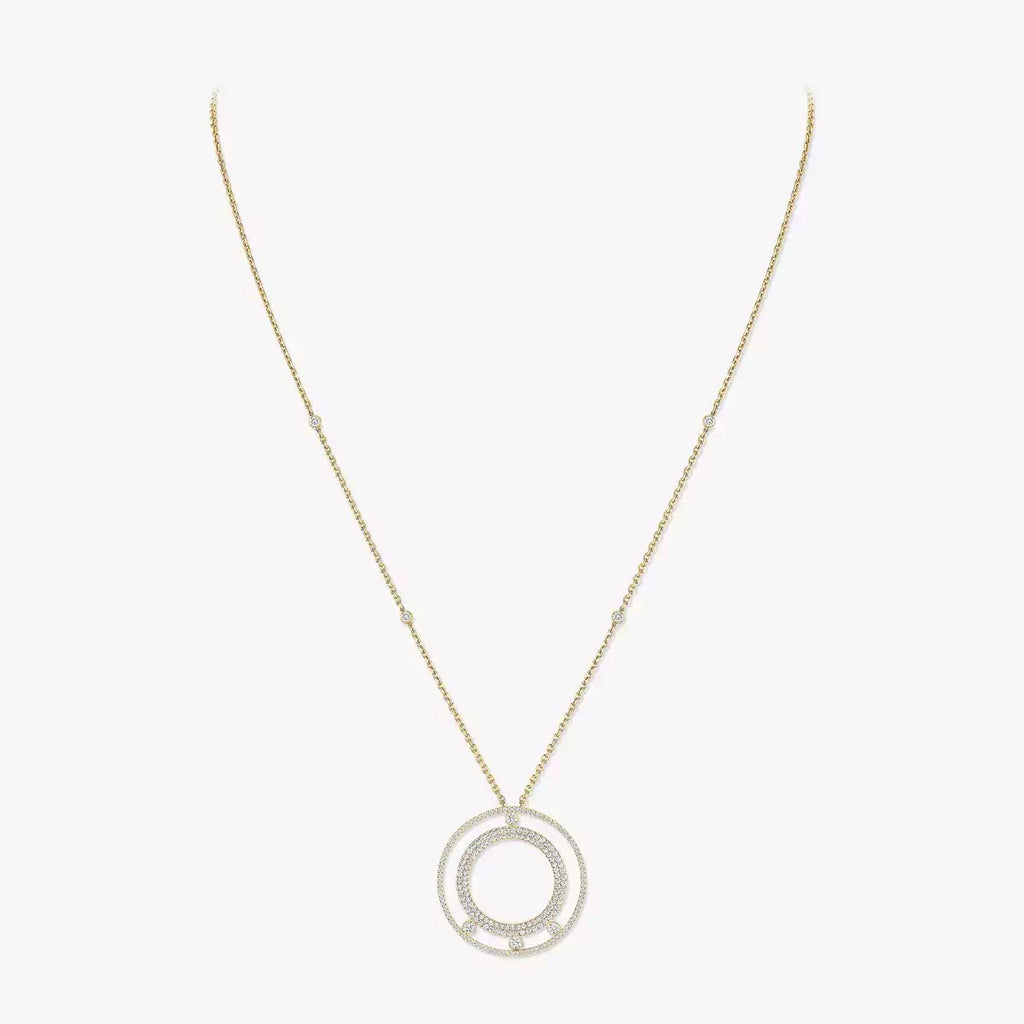 [MIRA] Move Romane Long Pave_-Set Diamond Necklace