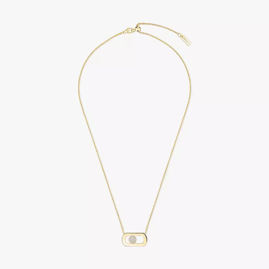 [MIRA] So Move Diamond Necklace in Gold