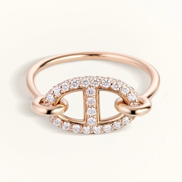 ??MIRA?¡¥RONDE SMALL DIAMOND RING