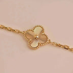 [MIRA]New  CLOVER 5 MOTIF LASER BRACELET COLLECTION