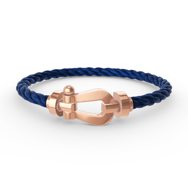 ??MIRA?¡¥FORCE LARGE HORSESHOE NO DIAMOND BRACELET ROSE GOLD