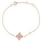 ??MIRA?¡¥STAR 1 DIAMOND PINK GOLD BRACELET