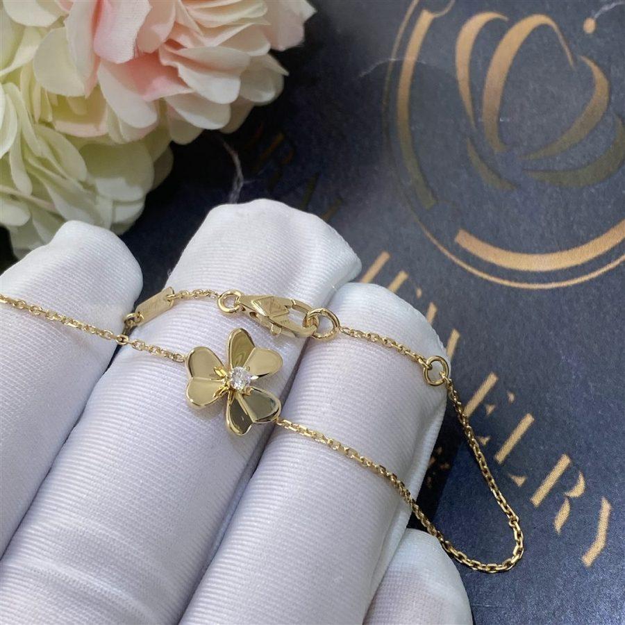 ??MIRA?¡¥FRIVOLE GOLD FLOWER BRACELET