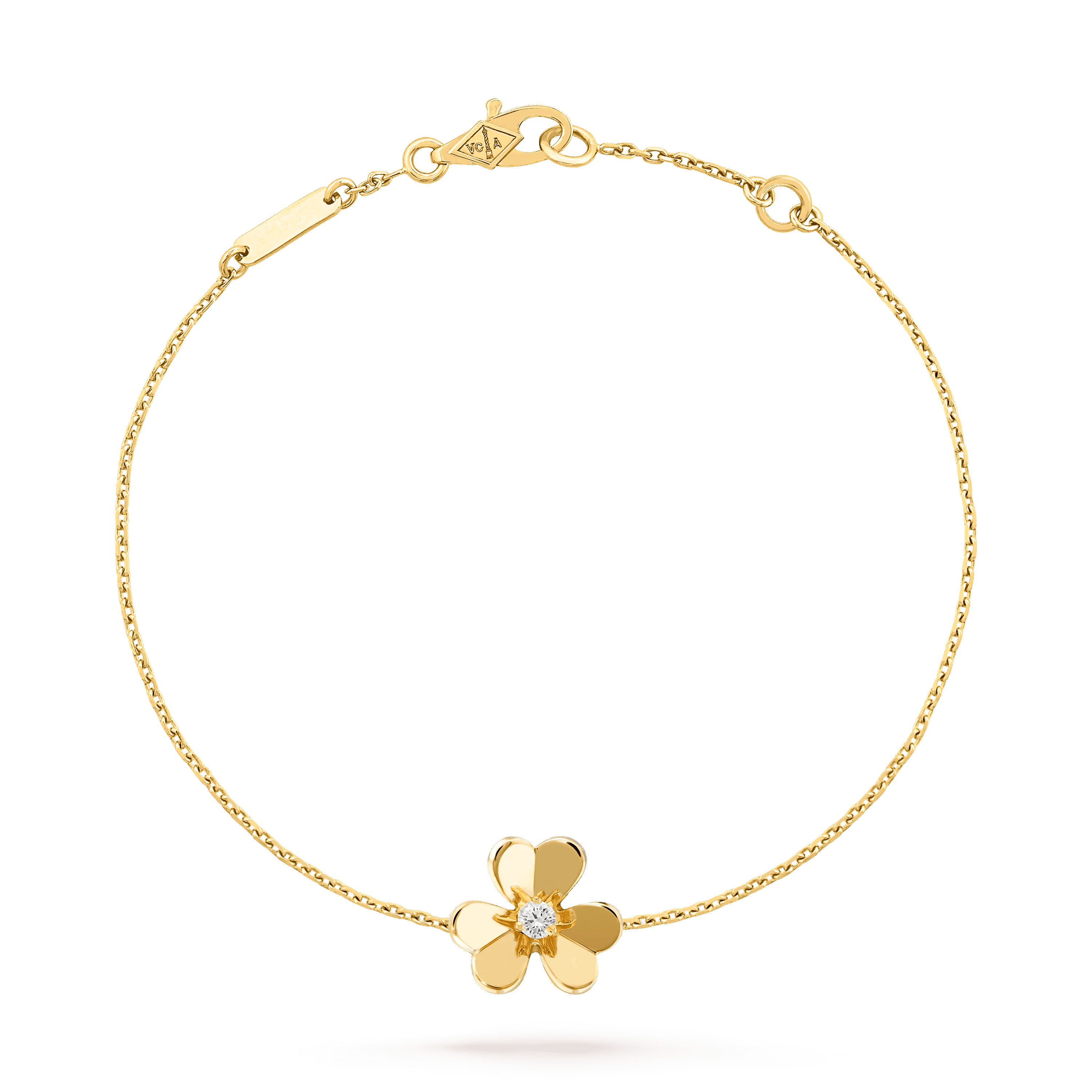 ??MIRA?¡¥FRIVOLE GOLD FLOWER BRACELET