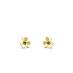 ??MIRA?¡¥FRIVOLE  FLOWER MALACHITE EARRINGS