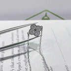 ??MIRA?¡¥CLOVER  SINGLE FLOWER BRACELET SILVER