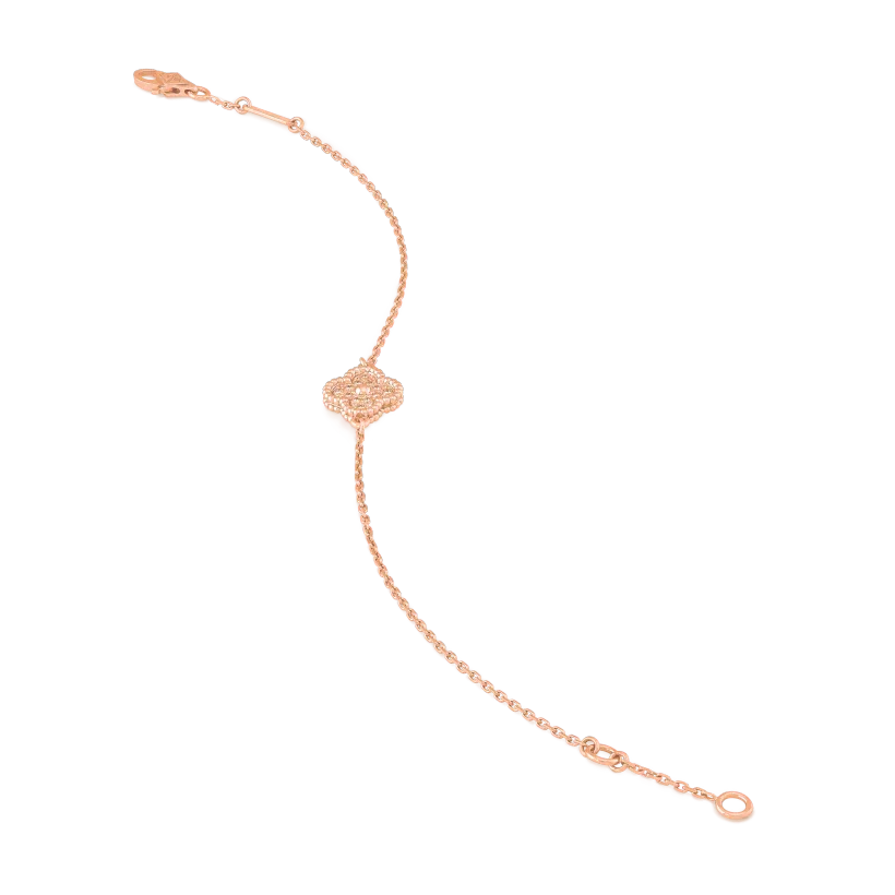 ??MIRA?¡¥CLOVER SINGLE FLOWER BRACELET