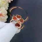 ??MIRA?¡¥SWEET CLOVER CARNELIAN RING