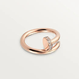??MIRA?¡¥JUSTE RING 2.65MM PINK GOLD DIAMOND